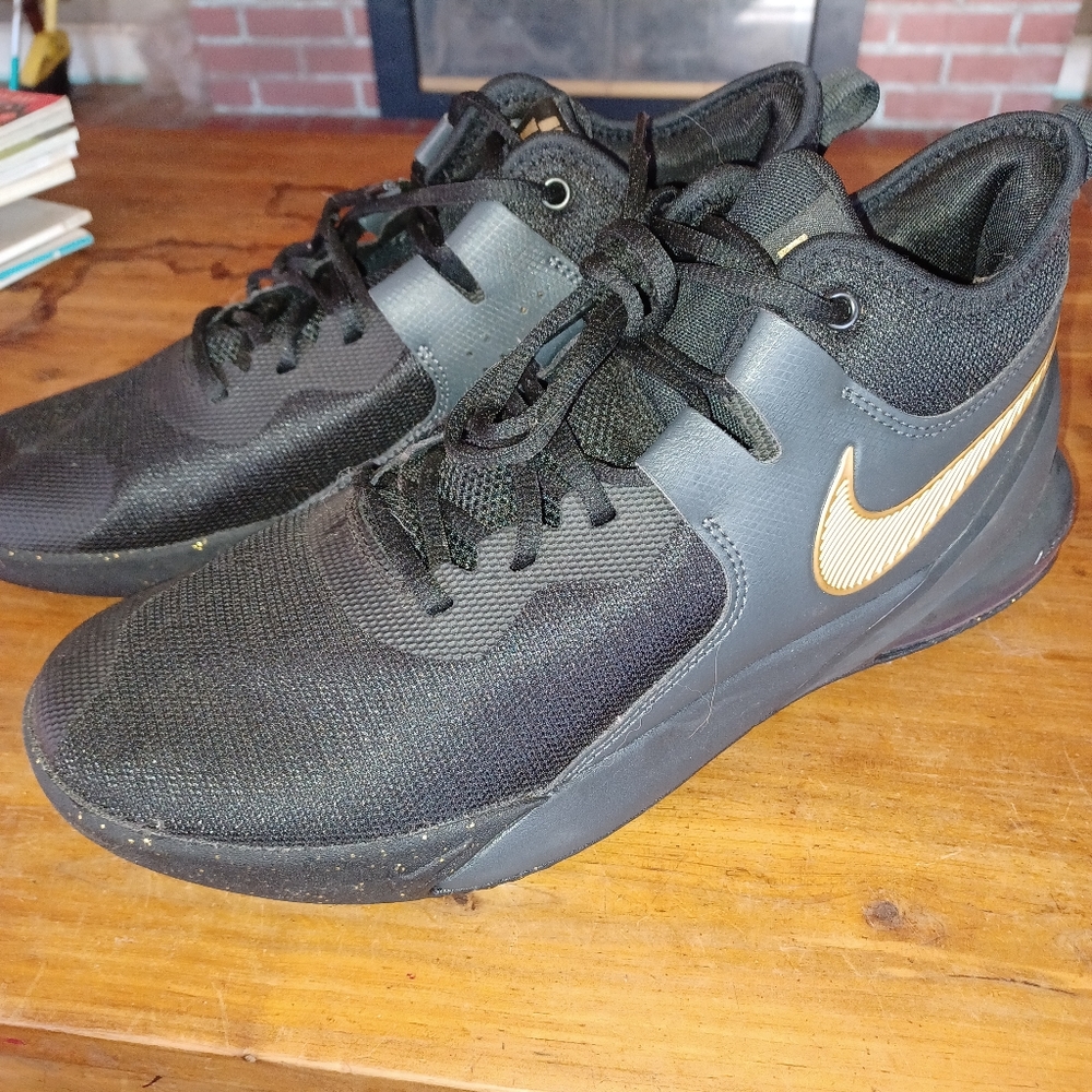 Mens Nike Air Max size 11 Never Worn Black and Gold
